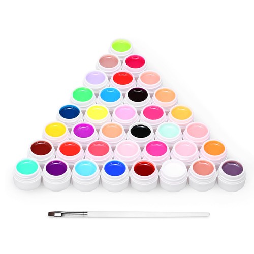 Bestauty 36 Color Nail Polish Nail Art Pigment Set UV Gel Builder Polish DNAL - Picture 21 of 24