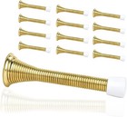 Spring Door Stoppers, 12 Pack Stops Wall Protector, Doorstops for Gold 