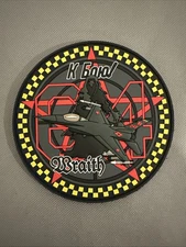 64th Aggressor Squadron Wraith PVC Patch