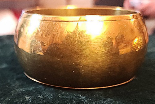 Vintage Copper Bracelet Set - Different Styles, Set of 2 Hippie Boho Vibes - Picture 2 of 5
