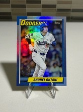 2025 Topps Chrome - 1990 Topps Baseball Shohei Ohtani Los Angeles Dodgers