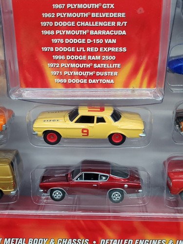 JOHNNY LIGHTNING  Mopar or No Car 10 Cars SET Dodge Lil Red Express, Plymouth  - Picture 11 of 15