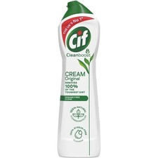 Cif Original Cream Multi Surface Cleaner 500ml 100% Natural Cleaning Particles 13.58 per litre