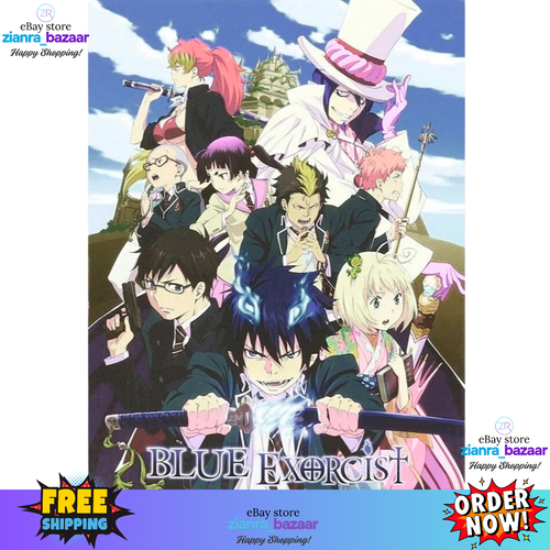 DVD Anime Blue Exorcist Complete Box Set (Season 1-4) + OVA +Bonus + The Movie - Picture 3 of 4