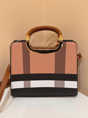 Le Bag Designed in Los Angeles Purse Faux Leather adjustable strap MULTICOLOR - Picture 3 of 4