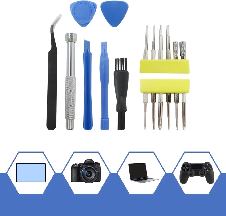 For PS5 Xbox One Controller Console PS4 Cleaning Repair Tool Set Screwdriver Kit - Image 3 of 4