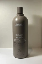 Aveda Damage Remedy Restructuring Hair Shampoo 33.8 oz 1 Liter Jumbo Size SEALED