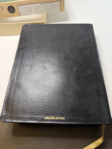 Genuine Leather Abingdon NRSV Wesley Study Bible New Revised Standard Version - Imagen 14 de 14