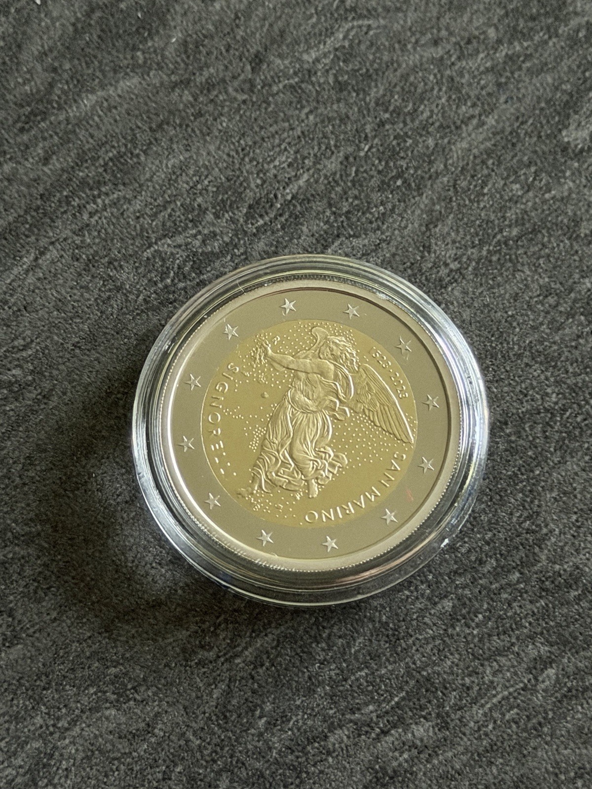 2 Euro Signorelli BE Saint Marin 2023 issue du coffret 2600Ex Seulement 