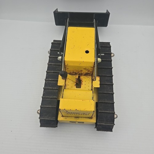 Vintage 1960s Structo Bulldozer Loader Pressed Steel Made In USA - Picture 6 of 8