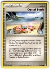 Crystal Beach 75/100 - Uncommon - Crystal Guardians - Heavily Played on eBay