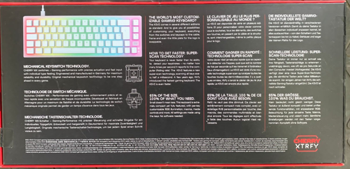 CHERRY XTRFY K5V2 Mechanical Gaming Keyboard - White - Picture 7 of 8