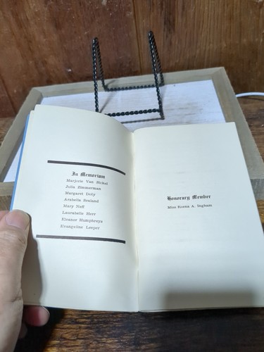 Lakewood College Club Ohio 1936 Verfassung Satzung Dienstplan organisiert 1926 - Bild 5 von 6