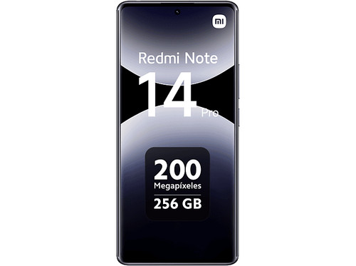 Móvil - Xiaomi Redmi Note 14 Pro, Negro medianoche, 256 GB, 8 GB RAM, 6.67" - Imagen 3 de 6