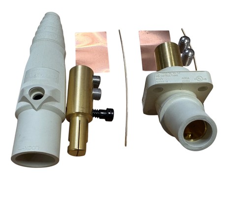 HUBBELL Series 16 Camlock panel mount kit 300/400A ANGLED Devices. M or F - Picture 20 of 48