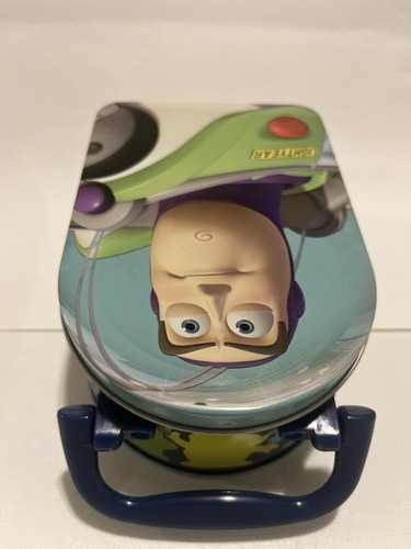 Toy Story Buzz Lightyear Mini Tin Container With Blue Handle - Picture 5 of 8