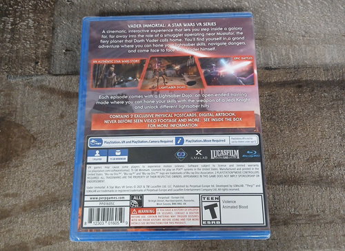 Vader Immortal: A Star Wars VR Sony PlayStation 4 PS4 BRAND NEW - Picture 2 of 6