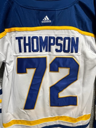 Tage Thompson Buffalo Sabres Jersey Adidas Size 52 Heritage Classic 2022 NHL - Picture 12 of 13
