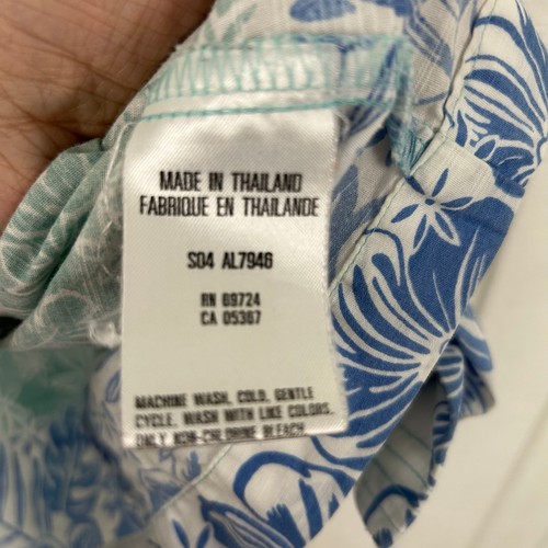 Blusa Top Columbia Mujer Sin Mangas Verano Azul Costero Informal Talla Mediana - Imagen 4 de 5