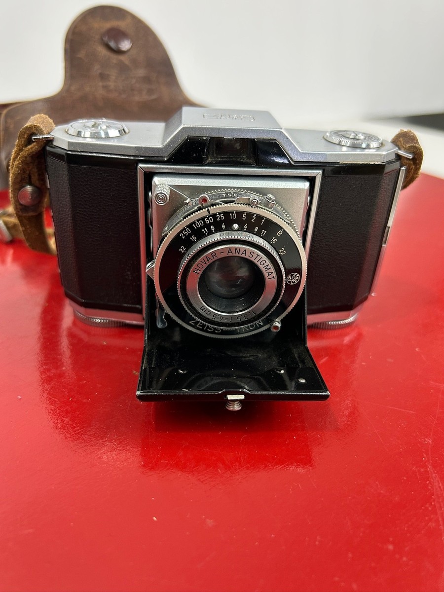 フィルムカメラ Zeiss Ikon Ikonta Novar-Anastigmat 75mm VINTAGE Zeiss Ikon Ikonta Film Camera w/ Novar Anastigmat