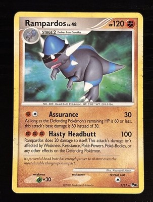 Rampardos 5/17 2007 Pokemon Pop Series 6 Regular - HP