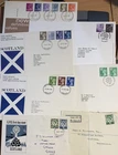 1967-2012  GB Scotland  Regional  Definitives  FDC  Wildings  Machins  etc 7 Cov