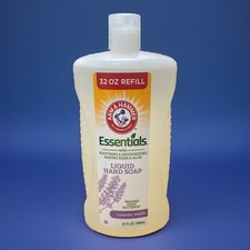 Arm & HAMMER Essentials Hands Soap Refill Lavender Vanilla 32 Fl Oz 0.69 per fl oz