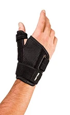  Reversible Thumb Stabilizing Brace, One Size Fits Most Black