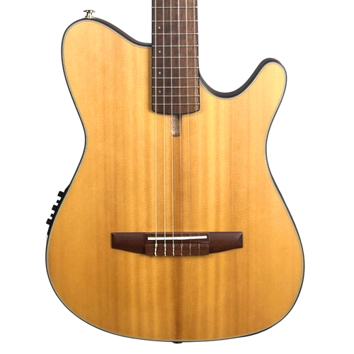Ibanez FRH Serie FRH10N Piatto Acustico-Elettrico Naturale - Foto 1 di 12
