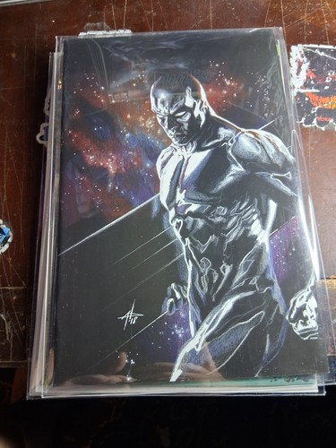 SOLD silver Surfer Masterpiece Lot All Nm, 1 Is Signed Virgin Var,Mico Suayan - 第 3/9 張圖片