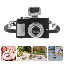 5 Pcs Dollhouse Accessories Desktop Ornament Camera Figure Statue