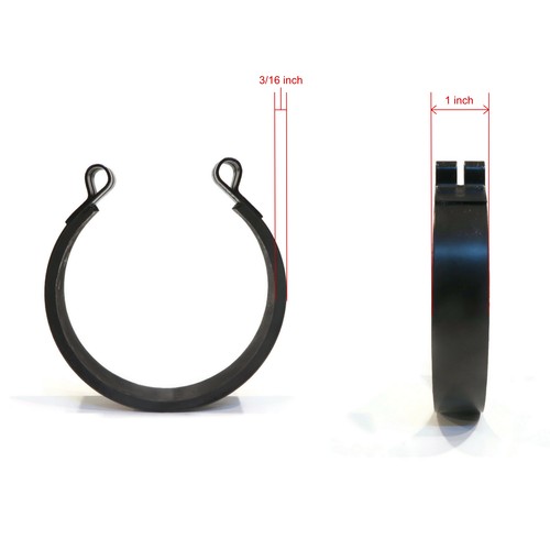 (Pack of 10) 4" Brake Bands, Pins for NHC 283-0289 & Ratio Parts 800-012, 800012 - Afbeelding 2 van 8