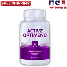 ACTIVZ OPTIMEND -  60 Capsules Cellular Firefighter Free Shipping US.