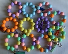 Handmade Beaded Wristlet Keychain Pick Your Favorite 