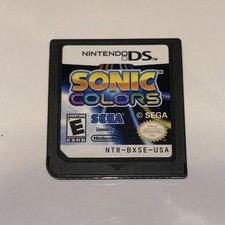 Sonic Colors (Nintendo DS, 2010) VG Sonic colors game only 