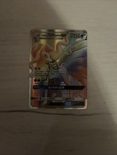 Pokemon Alolan Ninetales GX Rainbow Rare Card 150/145 Guardians Rising