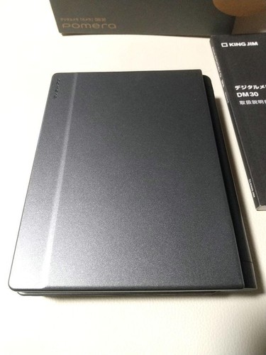 KING JIM POMERA DM30 Digital Memo Compact Lightweight Keyboard Black - Picture 4 of 10