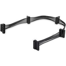StarTech.com 15.7 in (400 mm) SATA Power Splitter Adapter Cable - M/F - 4x Seria