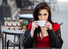 3 Pack - Café con Ganoderma (20 porciones) - 200mg hongo Reishi por porción 