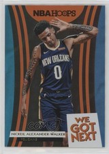 2019-20 NBA Hoops Premium Stock We Got Next Blue Nickeil Alexander-Walker #2 0t1