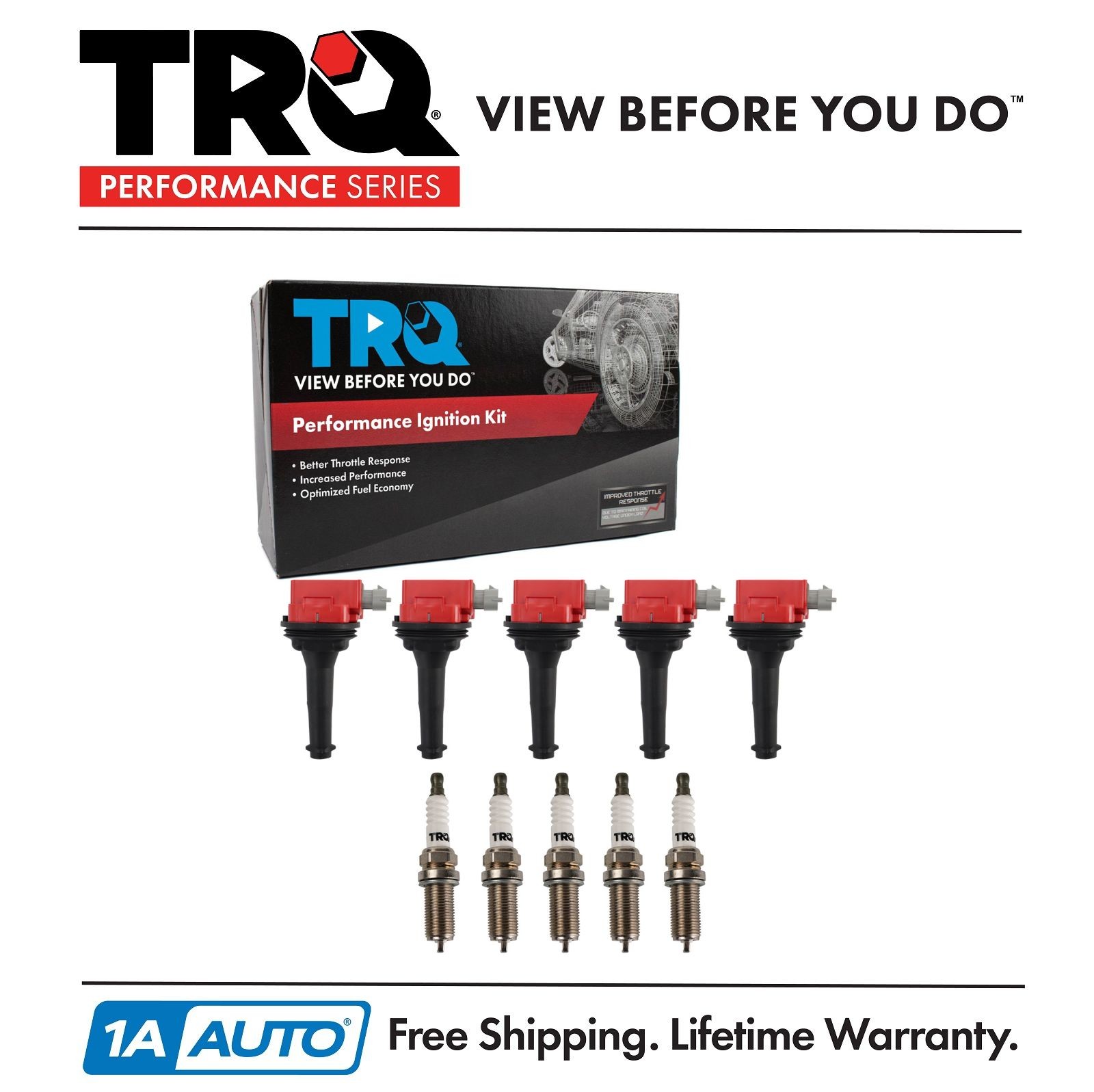 TRQ Performance Ignition Kit Red Fits 05-09 Volvo