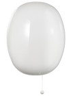 IKEA KALLBLIXT Wall Lamp, White Glass 27cm / 10" 704.980.01 Brand NEW
