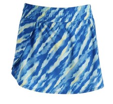 ID Ideology Big Girls Tie-Dyed Flounce Skort - Deep Cobalt -L14US