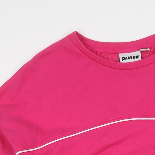 Felpa pullover donna Prince rosa L - Foto 4 di 12