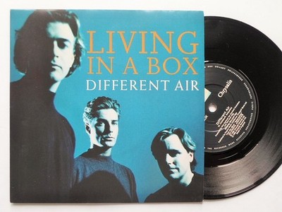 Living In A Box Different Air 7'' Chrysalis LIB8 EX/EX 1989 picture sleeve
