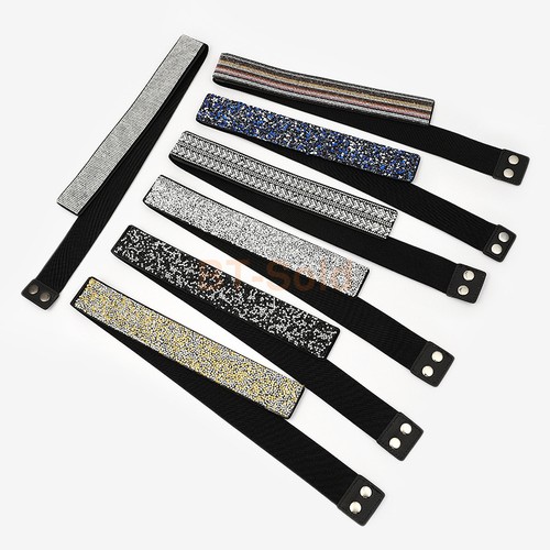 Elastic Waist Belt Buckle Wide Narrow Waistband Stretch Fashion Waist Belts - Picture 6 of 15