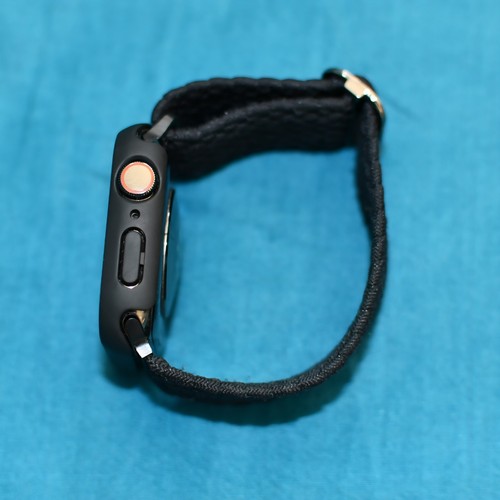 Apple Watch Series 7 45 mm Boîtier Montre Connectée - Noir (MKN53NF/A) - Zdjęcie 2 z 6