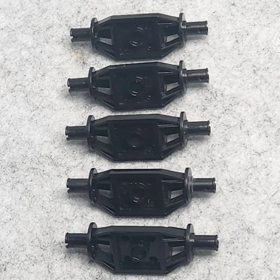 LEGO 47720 Placa x5 Negra 2x2 con Brazos de Suspensión Wishbone y Pasadores 65553 Foto 3 de 4