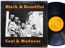 THE JIHAD Black And Beautiful Soul And Madness LP JIHAD PRODUCTIONS JIHAD 1001