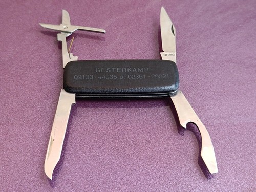 ROSTFREI Solingen Multitool Messer, Touristenmesser, Albacete Messer, Vintage Messer - Bild 2 von 14